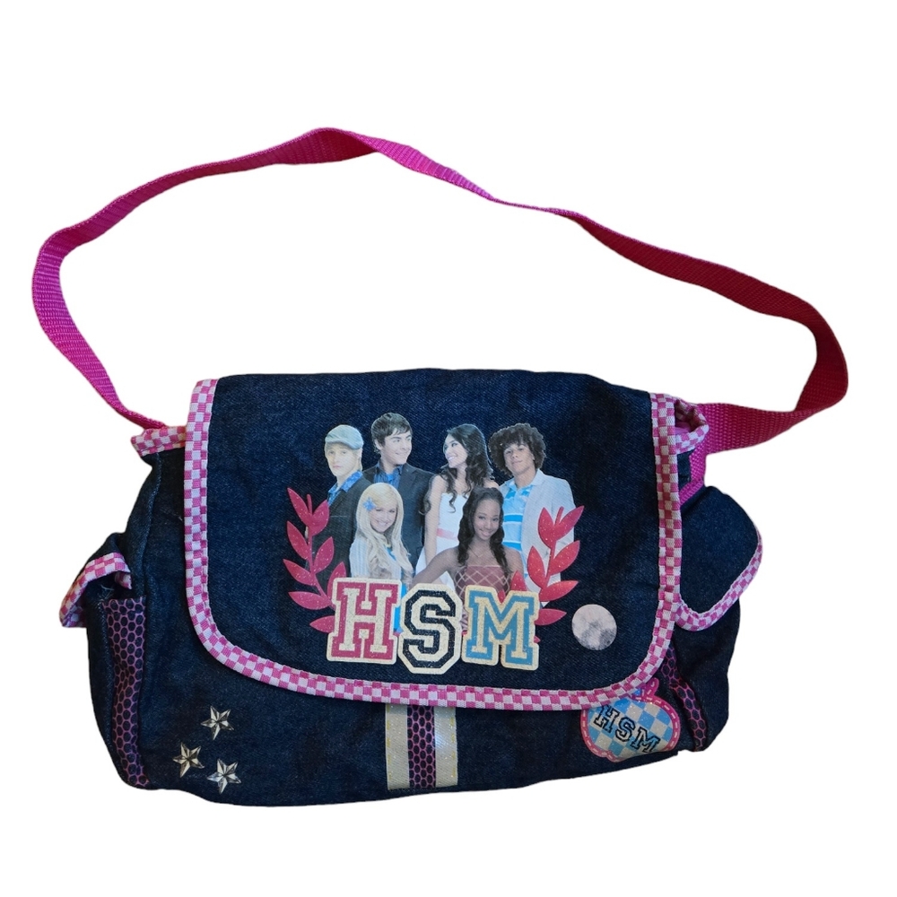 Vintage Y2K Disney High School Musical denim purse